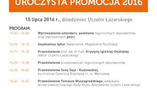 uroczysta promocja 2016