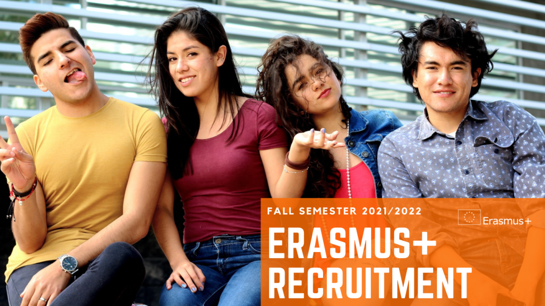 Erasmus recruitment banner