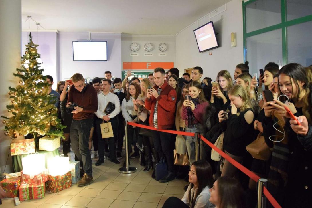 spotkanie swiateczne na uczelni lazarskiego 2018 4